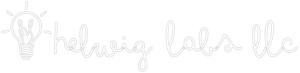 helwig labs website logo white transparent